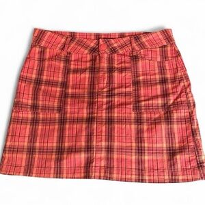 Lee Plaid Pink Skort